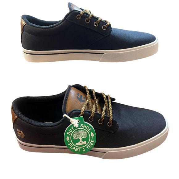 Ethnies Jamison 2 Eco Mens Shoes Size 10 Skater Boat Bellows Tongue Earthy Tree - Picture 8 of 15